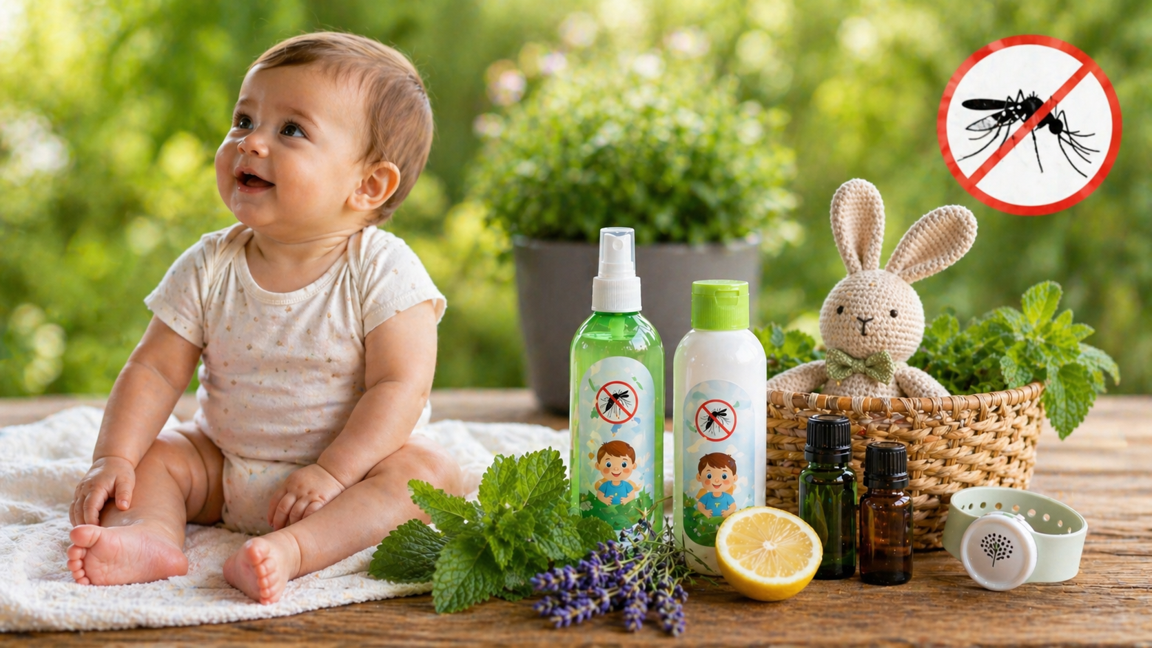 Repelente antimosquito para bebés