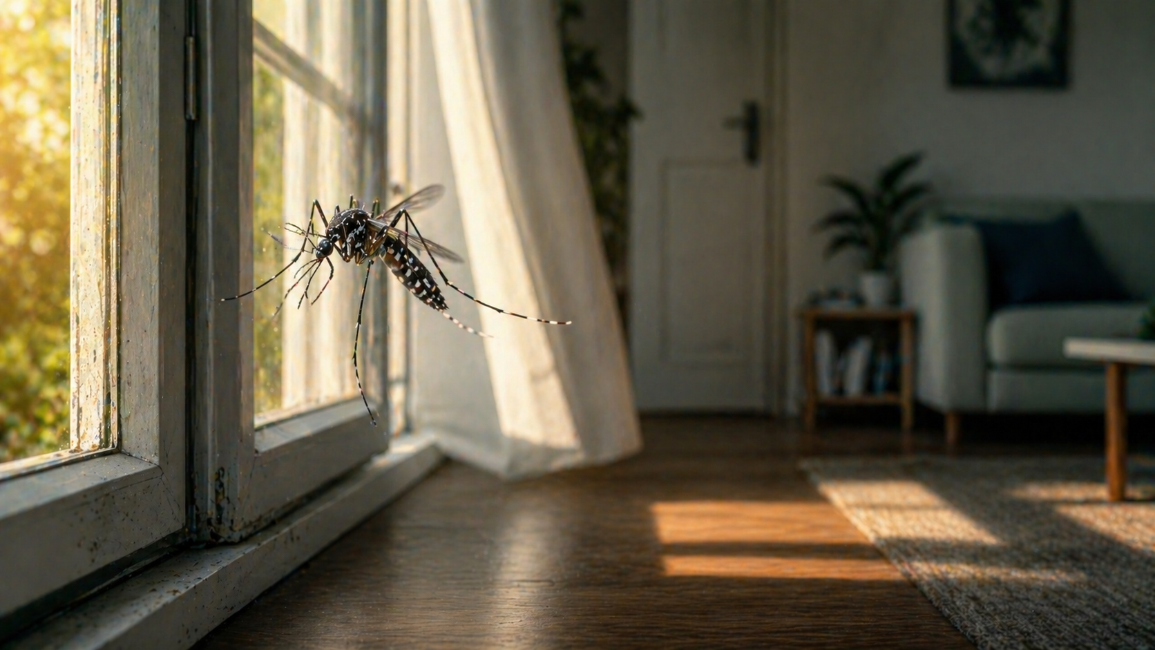 Mosquitos en casa
