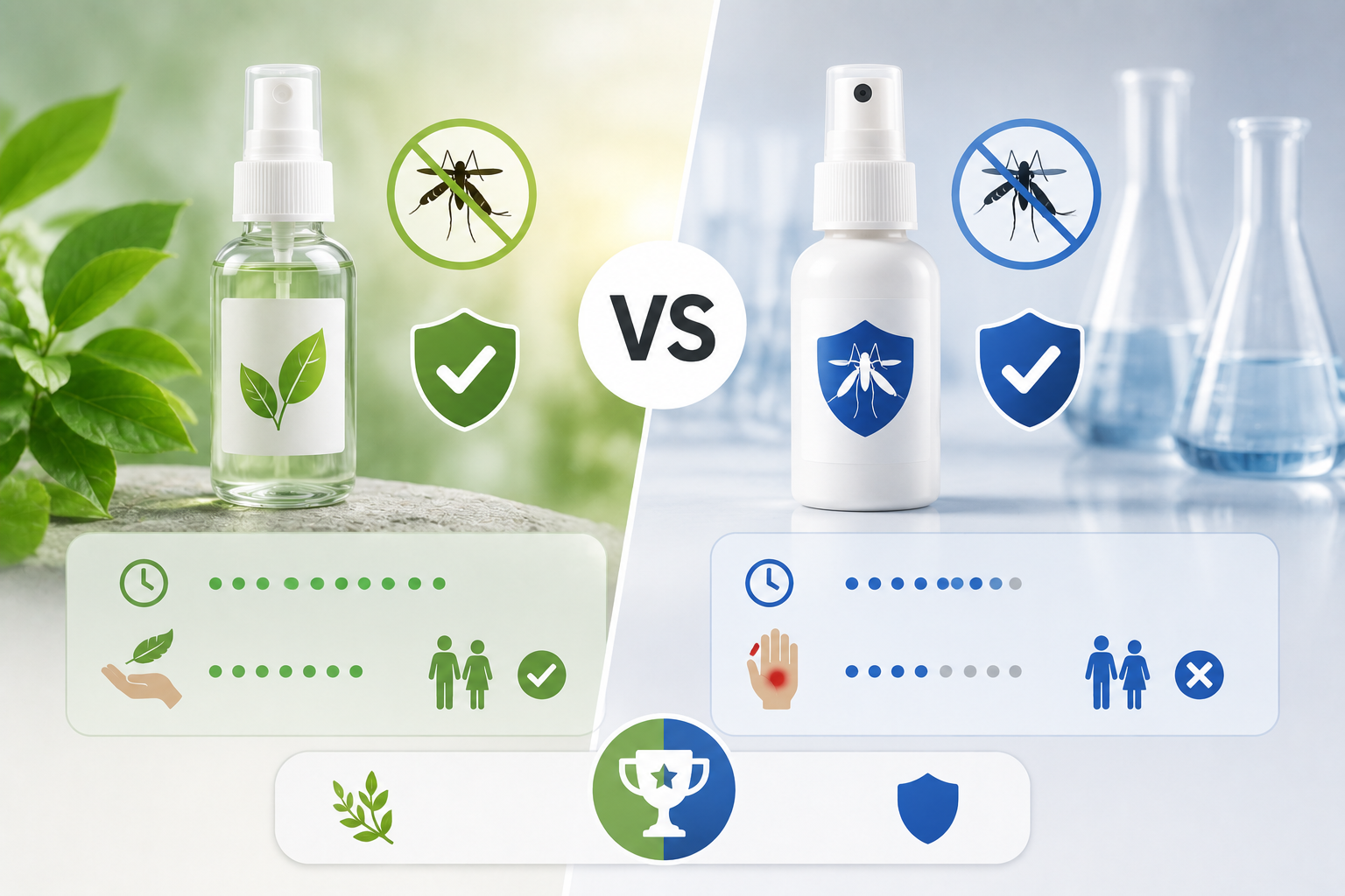 Icaridina vs DEET