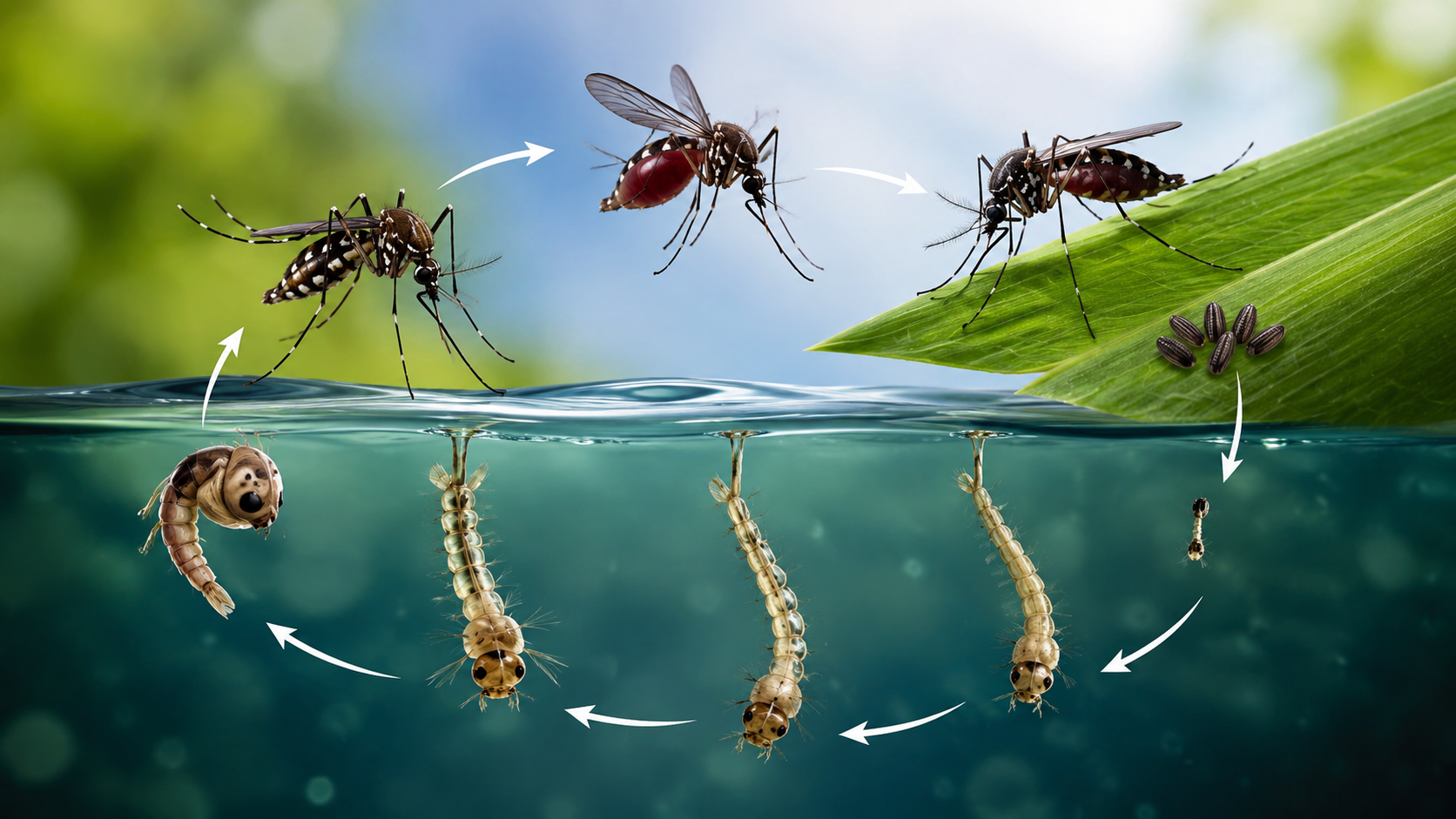 Cuánto vive un mosquito