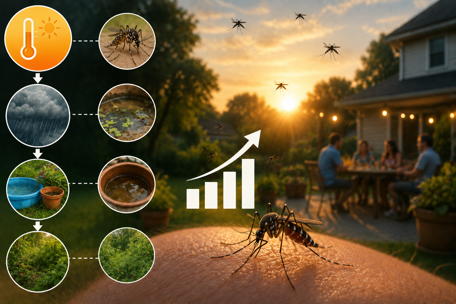 Más mosquitos este verano